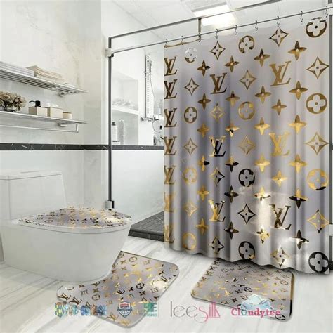 Givenchy Louis Vuitton Shower Curtains 